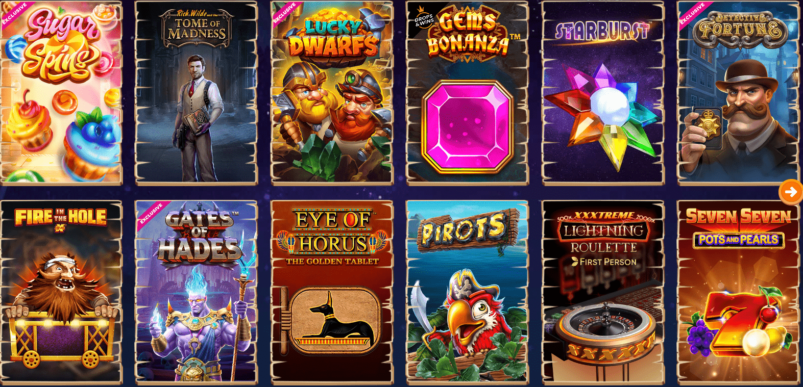 Ice Casino στην Ελλάδα, τα καλύτερα slots και γενναιόδωρα μπόνους